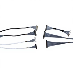 Kel SSL20-20SB Mikro-Koaxialkabel Sicherheitsausrüstung 0,5mm Abstand Steckverbinder für Computer PVC-Isoliert Kupferleiter - Product Image 1