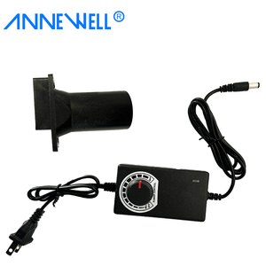 Quạt thổi khí ly tâm tốc độ cao OEM 97mm DC 12V 24V 36V với phích cắm AC, bộ điều khiển 3 tốc độ, quạt nhỏ dùng cho máy sưởi BBQ 9733 - Product Image 5