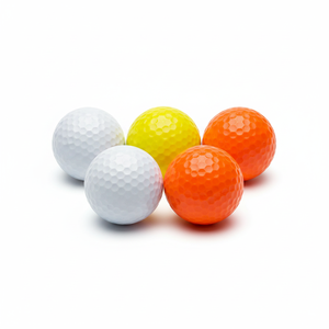 Balles de golf flottantes en deux parties en Surlyn + caoutchouc synthétique pour la pratique dans les obstacles aquatiques avec des couleurs vives et un récupération facile dans les lacs/étangs - Product Image 3