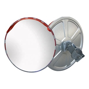 Miroir convexe de sécurité routière extérieur en acier inoxydable - Product Image 1