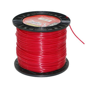 Turuncu yuvarlak naylon düzeltici hattı 0.095 inç 2KG makara için çim makası ot yiyen - Product Image 2