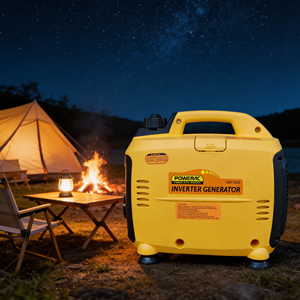 Générateur d'électricité portable silencieux à essence 4 temps 50Hz AC à vente chaude, <span class=keywords><strong>IE</strong></span> CE 113cc 1.7KW, portable pour la maison - Product Image 1