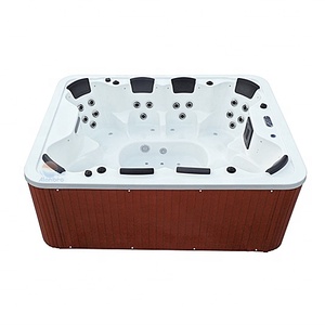 Nouvelle conception de bain à remous pour 8 à 10 personnes, spa pas cher, bain à remous extérieur autoportant, bain à remous en acrylique - Product Image 6