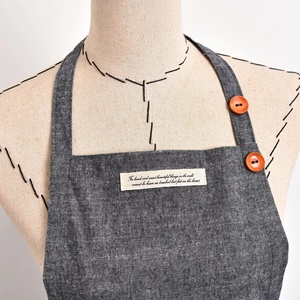 Marque Nouveau Offres Spéciales Femmes Cooking Chef <span class=keywords><strong>Cuisine</strong></span> Accueil Restaurant Bib Tabliers Avec Poche Cadeau <span class=keywords><strong>De</strong></span> Mode Femmes réglable <span class=keywords><strong>tablier</strong></span> <span class=keywords><strong>de</strong></span> toile - Product Image 3