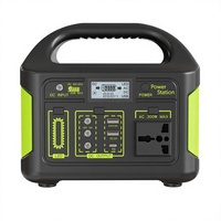 Station d'alimentation portable 300W, générateur solaire, sortie DC 15V-20V, sortie AC 50W max, alimentation de secours portable pour utilisation en extérieur et en voiture