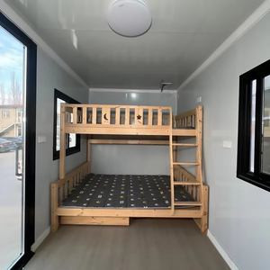 บ้านสำเร็จรูปแบบโมดูลาร์ขนาด 20 ฟุต โครงเหล็กขยายได้ บ้านเคลื่อนที่ขนาดเล็กพับได้ บ้านพักตากอากาศหรูหราพร้อมสวน โรงแรมทันสมัย - Product Image 4