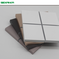 Système d'automatisation de la maison intelligente SEXANKA, interrupteurs muraux intelligents tactiles en aluminium à contact sec