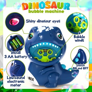 Machine à <span class=keywords><strong>bulles</strong></span> automatique unisexe pour enfants 1000 + <span class=keywords><strong>bulles</strong></span> par minute avec solutions à <span class=keywords><strong>bulles</strong></span> en plastique durable - Product Image 6