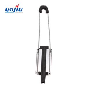 Kẹp cáp thép hợp kim nhôm chất lượng cao, chịu lực cao YOJIU JBG dùng cho cột neo đầu cuối đường dây trên không ADSS - Product Image 1