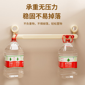 Support mural pour pantoufles à ventouse, sans perçage, rangement mural pour salle de bain, support à pantoufles domestique, vente en gros - Product Image 2