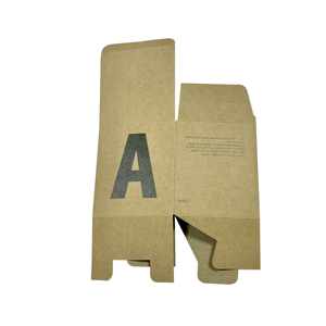 Biểu tượng tùy chỉnh có thể gập lại Kraft hộp giấy cho chăm sóc da mặt kem & bao bì mỹ phẩm với dập nổi xử lý - Product Image 1