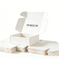 Boîtes d'emballage cadeau pliables en carton ondulé écologiques avec gaufrage et pelliculage mat pour crème pour le visage