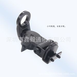 Em70 Mobile <b>Car</b> Cb Antenna Mounting Bracket Base Clip Stainless Steel For Walkie Talkie - Product Image 3