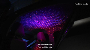 Starry Sky Intérieur Auto Éclairage Laser Accoudoir Boîte Modification De L'atmosphère Mini Lumière pour Projection De Toit De Voiture Lumière Intérieure - Product Image 4