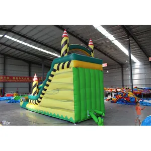 Hersteller Direkt verkauf benutzer definierte mehrfarbige PVC-Material große Slide bouncing Castle Kids kommerziellen aufblasbaren Türsteher