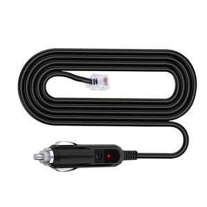 RJ11 power <b>cable</b> automotive radar detector <b>charging</b> <b>cable</b> 12V car step-down <b>cable</b> Cross-border supply L157 - Product Image 5