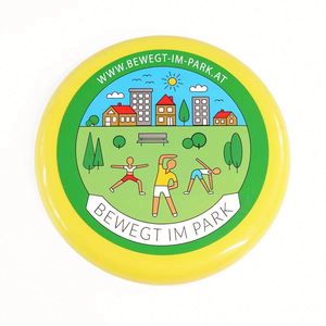 Silicon Soft Custom Imprinted Coloring PE Plastic Portable Giant Inflatable Interactive Flying Disc <b>Machine</b> Soccer Ball Dog Toy - Product Image 1