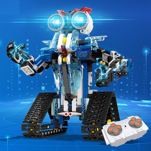 Jie Sao Jj9021 472Pcs ABS Nhựa Gốc Giáo Dục Khối Xây Dựng Bộ <span class=keywords><strong>Robot</strong></span> Lập Trình Theo dõi Mô Hình Đồ Chơi Điều Khiển Từ Xa Cho - Product Image 5