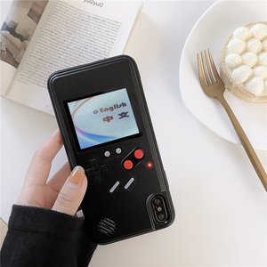 Housse de Console de jeu vidéo <span class=keywords><strong>Rechargeable</strong></span> pour i phone <span class=keywords><strong>13</strong></span> 12 pro Max, étui de téléphone de jeu rétro pour Game Boy - Product Image 6