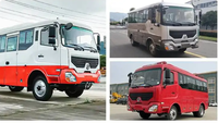 Autobús Todoterreno 4x4 6x6 con Tracción en las Cuatro Ruedas para Turismo y Visitas Turísticas, 16-30 Asientos, Nuevo Dongfeng