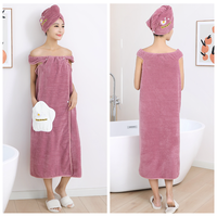Grand peignoir de bain personnalisé super sec, serviette de bain portable, serviette de luxe, peignoir, vente en gros