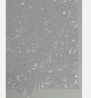 Feuille de matériau vierge auto-adhésive pour pickguard de guitare, blanc nacré