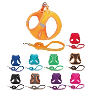 <span class=keywords><strong>Harnais</strong></span> <span class=keywords><strong>pour</strong></span> <span class=keywords><strong>chien</strong></span> et chat personnalisé OEM ODM avec logo, respirant, durable, doux, en nylon, <span class=keywords><strong>de</strong></span> luxe, confortable, réfléchissant, <span class=keywords><strong>pour</strong></span> l'extérieur - Product Image 1