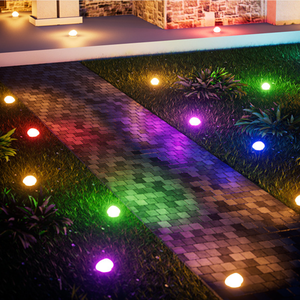 Luces Solares Decorativas para Jardín, Césped y Caminos, Luces LED Impermeables con Simulación de Piedras, Lámpara de Paisaje para Patio - Product Image 4