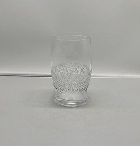 Centro de Mesa Moderno de Cristal Transparente Soplado a Mano con Base Texturizada para Decoración de Fiestas en el Hogar - Product Image 3