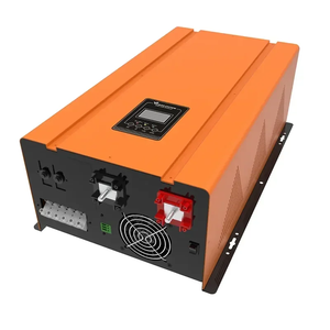 Newest 6KW/3KW/2KW Solar Pure Sine Wave Grid Dual Output <b>48V</b> <b>Battery</b> IP65 220V/230V AC Voltage - Product Image 1