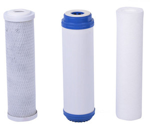 Hogar de filtración de agua colector de polvo en la línea de agua de filtro de cartucho - Product Image 1