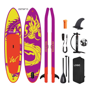 Racing Supboard 12'6/381cm Drop Stitch RACE SUP Board Paddle <b>Inflatable</b> With US Race Fin <b>Inflatable</b> Sup Racing Sup - Product Image 3