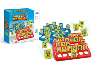BGL Who Is It juego de mesa clásico divertido familia adivinanzas animales juegos niños juguete para regalo - Product Image 2