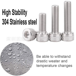 304 Stainless Steel Hex Head <b>Screw</b> Nut Washer Set 660pcs <b>M3</b> M4 M5 M6 Tool Kit With Hex Keys - Product Image 3