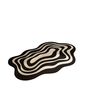 Alfombra de Baño de Poliéster Antideslizante Súper Absorbente de Forma Especial, Alfombra de Secado Rápido para Baño y Ducha, para Uso en el Hogar, la Oración y el Automóvil - Product Image 1