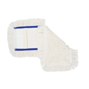 Serpillère plate en coton à points de chaînette NMZ 8850, 50 cm, serpillère industrielle robuste pour le nettoyage des sols, tête de serpillère professionnelle pour l'entretien commercial, 500+ - Product Image 1