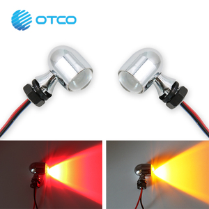 2020 nouveautés chrome argent Balle style Double couleur étanche moto led mini <span class=keywords><strong>clignotant</strong></span> pour <span class=keywords><strong>harley</strong></span> <span class=keywords><strong>davidson</strong></span> - Product Image 3