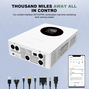 ระบบควบคุมพลังงานแสงอาทิตย์ SMARAAD 3.6KW คลื่นไซน์บริสุทธิ์ 48V เป็น 220V/110V AC พร้อมตัวควบคุม MPPT 3.6KW SMARAAD 3.6KW ตัวควบคุมพลังงานแสงอาทิตย์ - Product Image 3