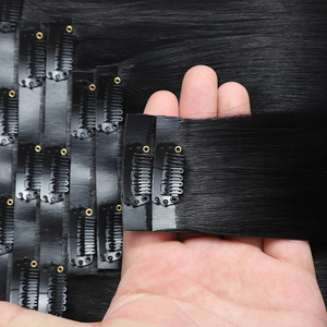 Extensioni <span class=keywords><strong>per</strong></span> <span class=keywords><strong>capelli</strong></span> Luxsea Hair Seamless Clip-in, <span class=keywords><strong>capelli</strong></span> russi Remy, 100% <span class=keywords><strong>capelli</strong></span> umani vergini, doppia trama, morbidi e lucenti - Product Image 4