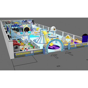 Équipement de terrain de jeux intérieur, terrain de jeux athlétique commercial, conception personnalisée, terrain de jeux interactif intérieur avec parc de trampolines - Product Image 5