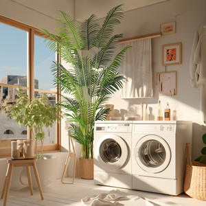 Planta Artificial de Palmera Perla en Maceta, Árbol Artificial, Planta Artificial para Sala de Estar, Palmera Perla - Product Image 6