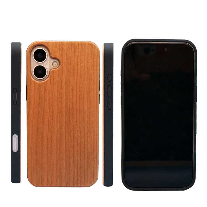 Factory Wholesale High Quality Various Wooden Phone Cases For Iphone 16