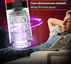 3 Velocidades 5 Freqüência Chupando Bolso Pussy Oral Toy Deep Throat Mouth Masculino Masturbador para Homem Adultos Sex Toy Men - Product Image 5