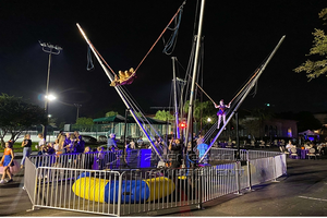 Parque evento juego transfolin de inflables mas saltante infantil bungee 4 <span class=keywords><strong>persona</strong></span> en venta - Product Image 4