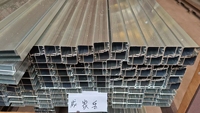 Profils en aluminium Yaji / Profils de fenêtres et de portes en aluminium, profilés d'extrusion d'aluminium architectural 6063-T5 pour la construction