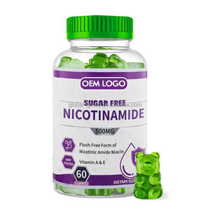 OEM 2500mg NAD + Plus Niacinamide pure Vitamines B3 Gommes Nicotinamide Riboside <span class=keywords><strong>NR</strong></span> NAM Gommes au resvératrol - Product Image 1