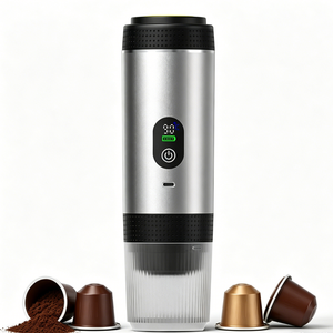 เครื่องชงกาแฟแบบพกพาขนาดเดินทาง รุ่นใหม่ 3 in 1 ใช้ได้กับแคปซูลเนสเพรสโซและกาแฟผง ความจุ 80 มล. - Product Image 2