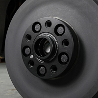 Spacer Roda 5x112 untuk VW Golf R GTI Mk5 Mk6 Mk7 Mk8 Tiguan Passat ID.4 Scirocco Arteon 5mm hingga 50mm Hub Centric CB57.1 BONOSS
