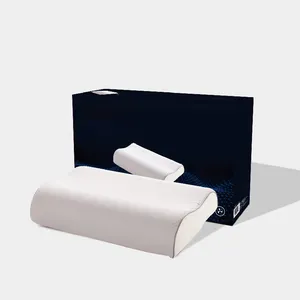 Custom Sleep Quality Analysis Adjustable Contour Ergonomic Smart Bed Cervical Pillow Memory Foam Sleeping Anti Snoring Pillow