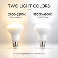 Ampoules réflectrices LED R39 R50 R63 R80 E14 E27 5W 7W 12W 15W AC85-265V Sans scintillement Blanc chaud Blanc froid Maison & Bureau